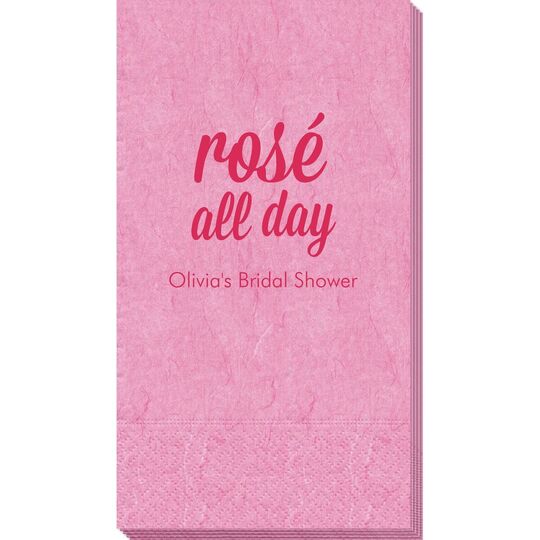 Rosé All Day Bali Guest Towels